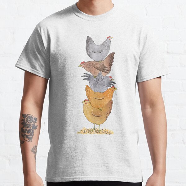 Hen Tower Classic T-Shirt RB2102 product Offical chicken arms Merch